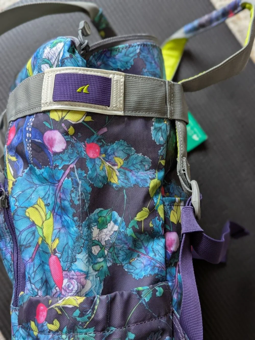 Detours Ballard Market Pannier/ Tote/ Backpack Bike Bag Kaleidoscope Dream Print